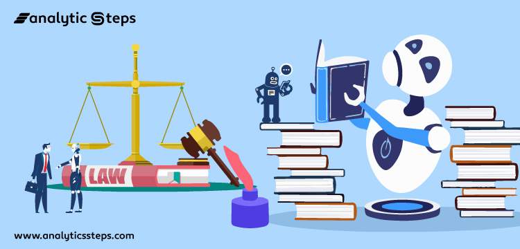 7 Applications of AI in Law Industry title banner