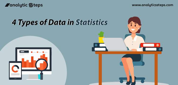 4 Types of Data in Statistics title banner