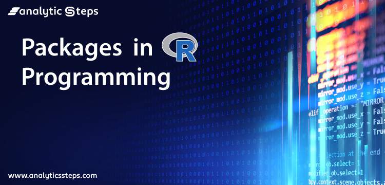 Packages in R Programming title banner