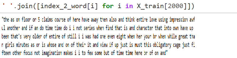 Sentiment Analysis using python in Recurrent Neural Network